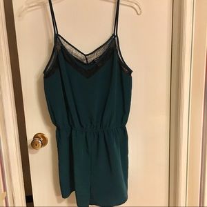 Dark Teal Romper